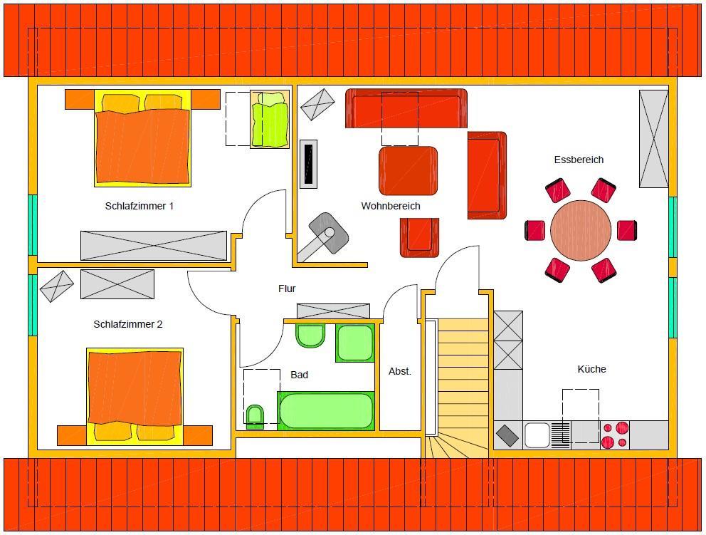 Ferienwohnung Familie Huebner Любек Номер фото